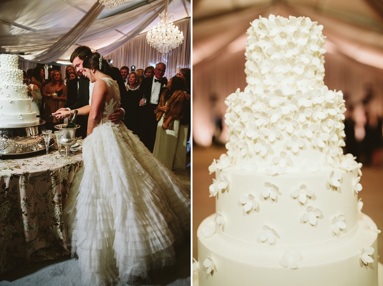 White Wedding Cake