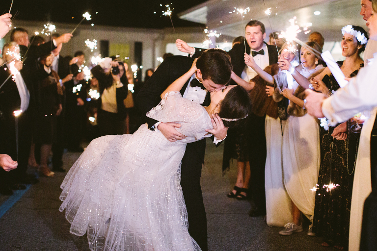 Wedding Sparkler Exit